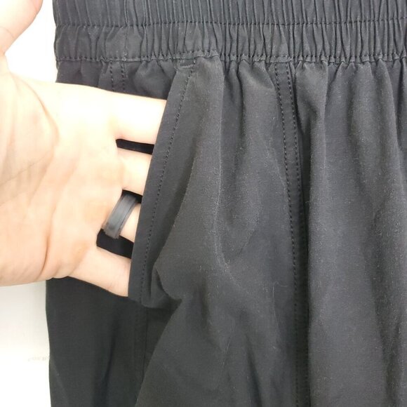 Calia Joggers Womens Small Pull On Stretchy Waist Zip Ankle Faded Black Gray - Picture 5 of 10